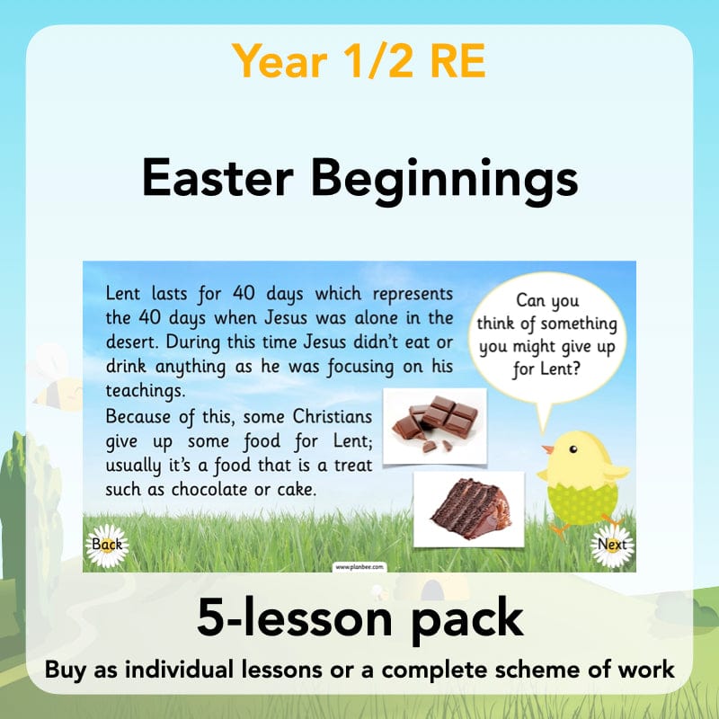 The Easter Story for KS1: Explaining Jesus' Resurrection